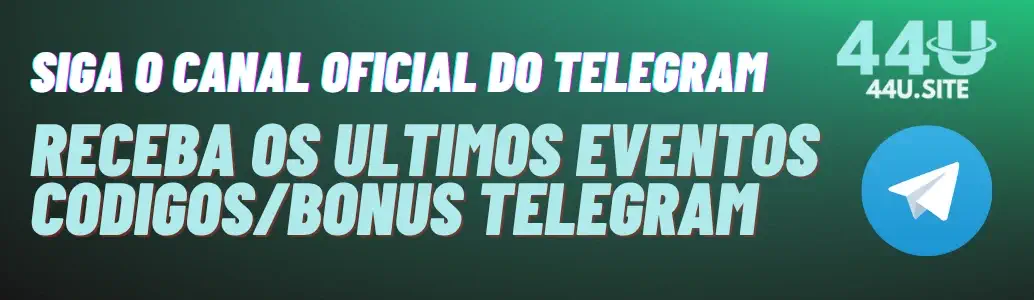 44u bônus especiais através do Telegram
